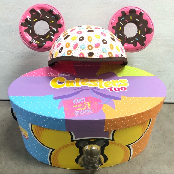 Cutesters RARE Donut Mickey Ears Collectors - Picture 1 of 10